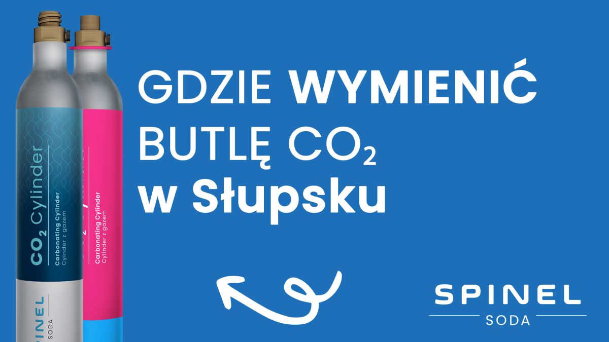 Słupsk – gdzie wymienić nabój syfonu SodaStream? Ekologiczne rozwiązanie Spinel Soda.