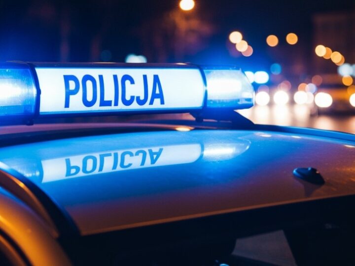 Pijany kierowca urządził rajd z przyczepką po Ustce, kończąc na chodniku
