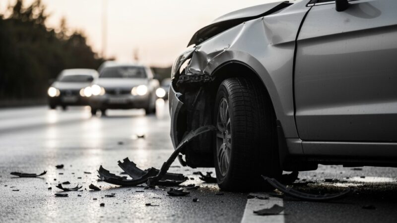 Poranny chaos w Słupsku: wzrost stłuczek przy powrocie do szkół