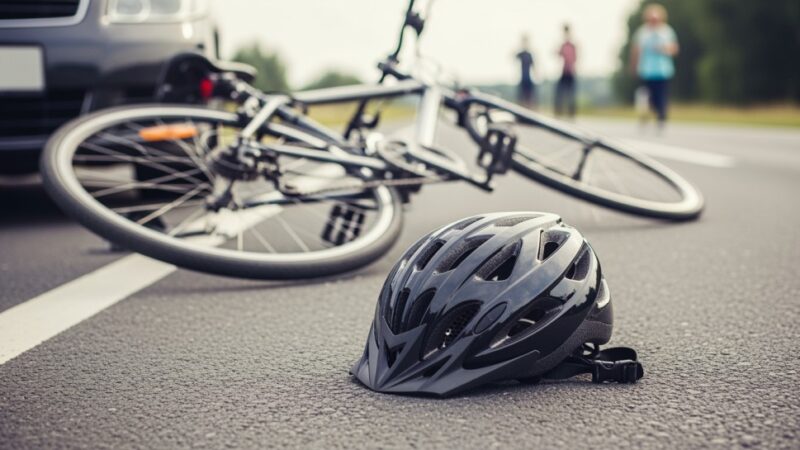 Tragedia w Słupsku: Rowerzysta zginął po potrąceniu przez samochód
