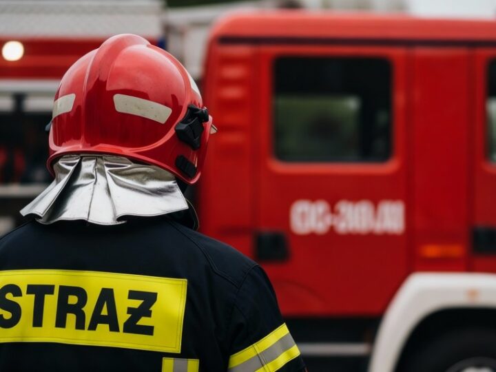 Misie ratownisie w Kępicach: Pluszaki dla dzieci w akcjach strażackich