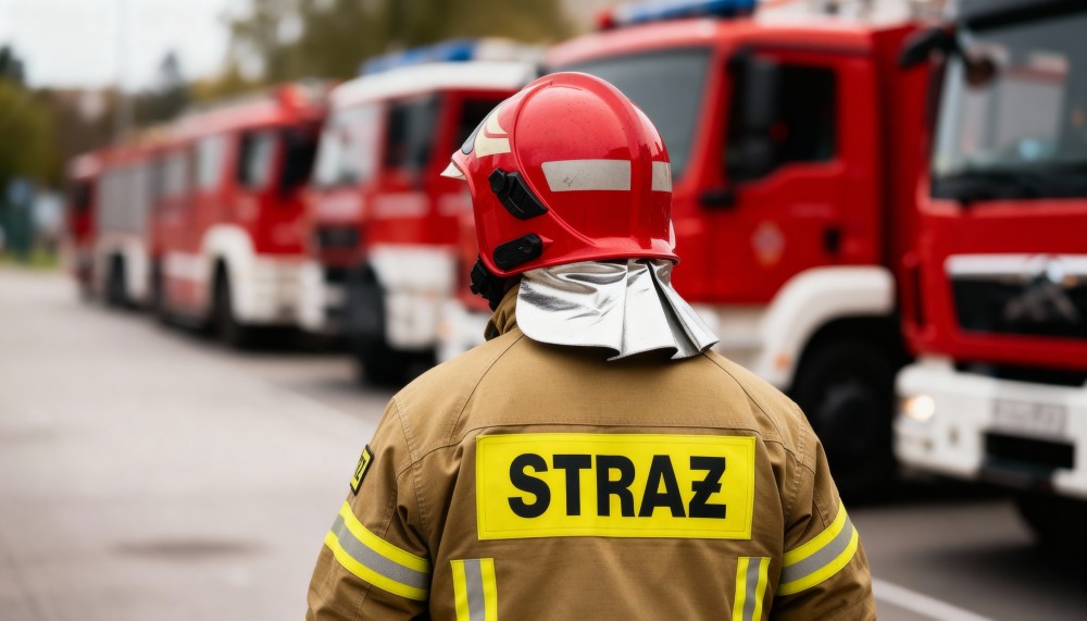 Nowe wyzwania dla strażaków w Słupsku: szkolenie z obsługi pojazdów elektrycznych i hybrydowych