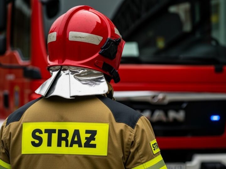 Ćwiczenia strażaków w Słupsku: Wichura i Ulewa w akcji