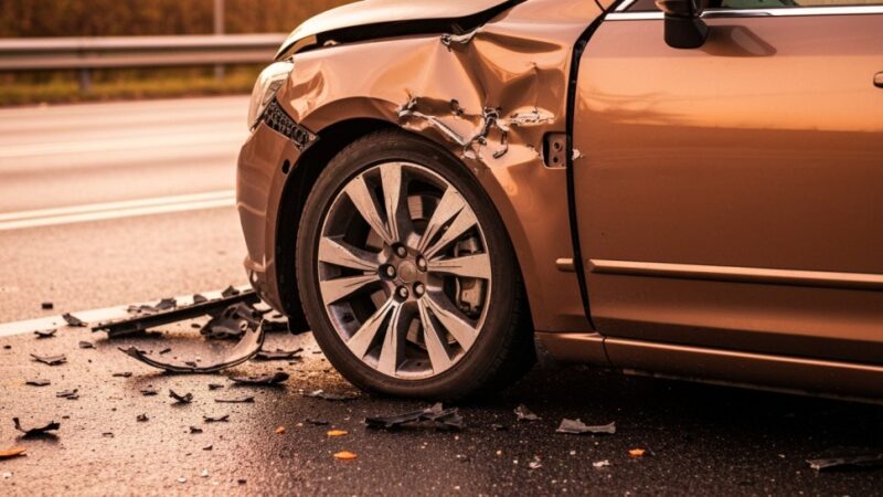 Wypadek na DK6: ciężarówka zderzyła się z peugeotem, dwie osoby ranne