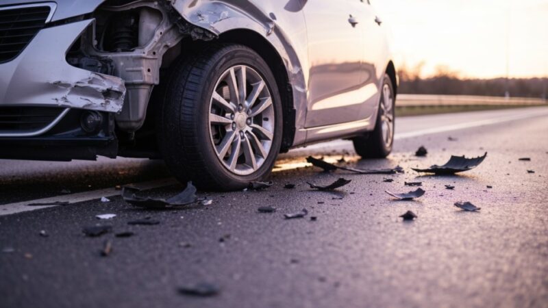 Wypadek w Pobłociu: 76-latka zderzyła się z quadem, kierowca ranny w szpitalu