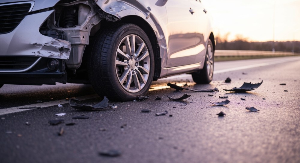 Wypadek w Pobłociu: 76-latka zderzyła się z quadem, kierowca ranny w szpitalu