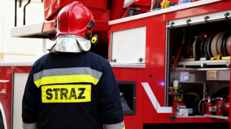 Nowe umundurowanie dla strażaków z Potęgowa wzmocni bezpieczeństwo gminy