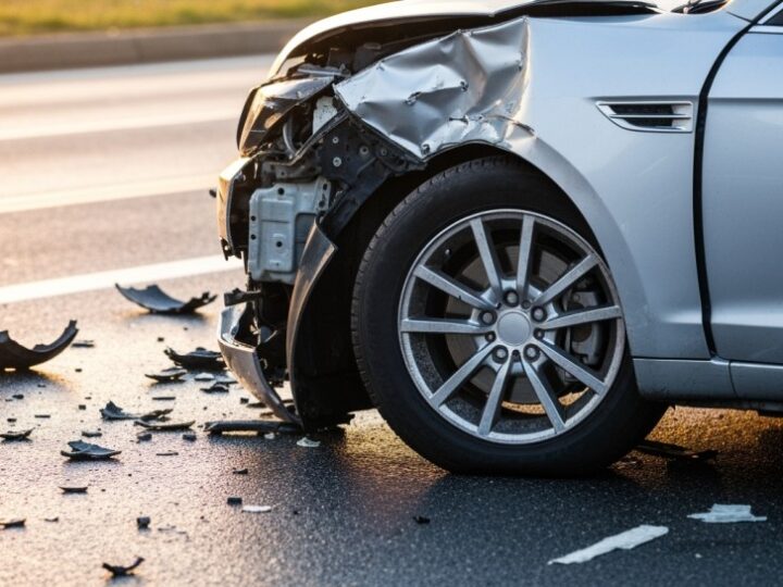 Czołowe zderzenie w Będziechowie – droga już odblokowana!