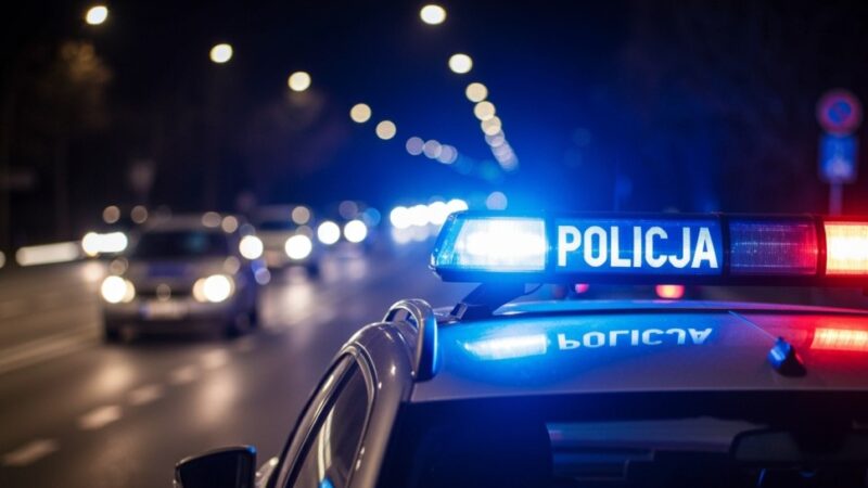 Kierowcy w Kobylnicy otrzymali walentynkowe lizaki od policji