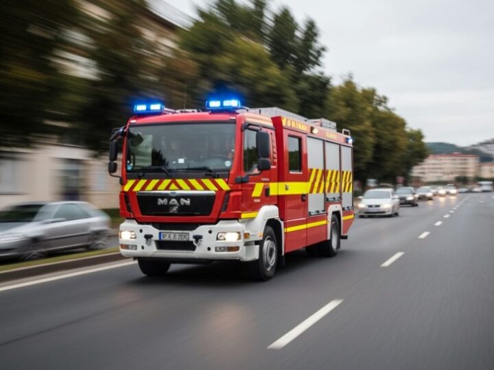 Gigantyczne manewry strażackie w Charnowie: 140 ratowników walczy z pożarem lasu