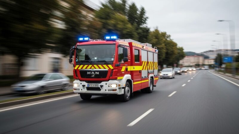 Gigantyczne manewry strażackie w Charnowie: 140 ratowników walczy z pożarem lasu