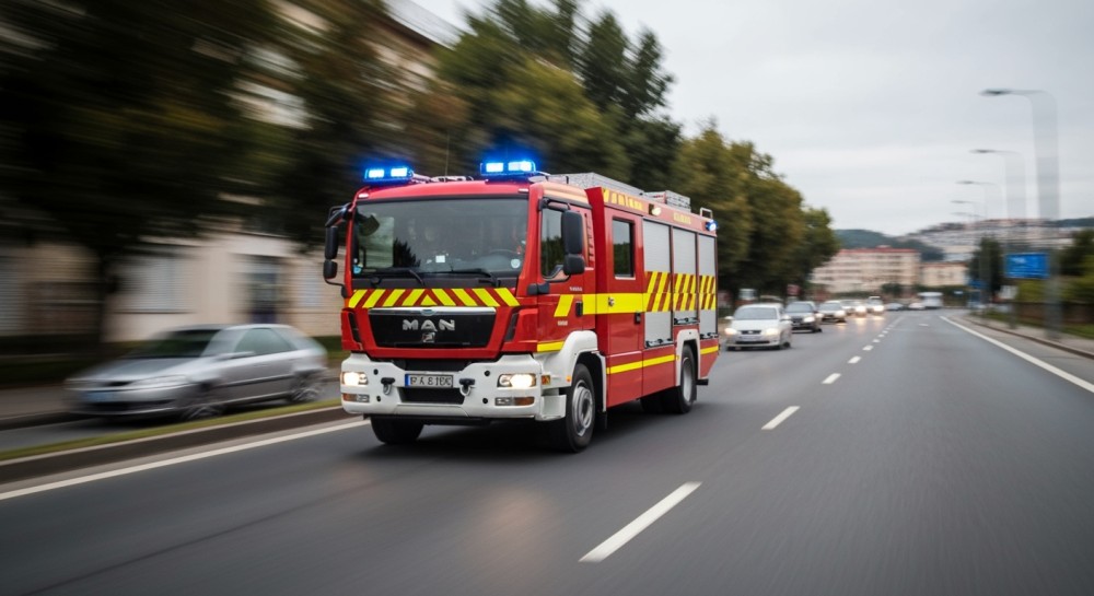 Gigantyczne manewry strażackie w Charnowie: 140 ratowników walczy z pożarem lasu