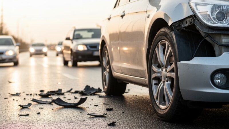 Śmiertelny wypadek na S6: pracownik zginął podczas malowania pasów drogowych