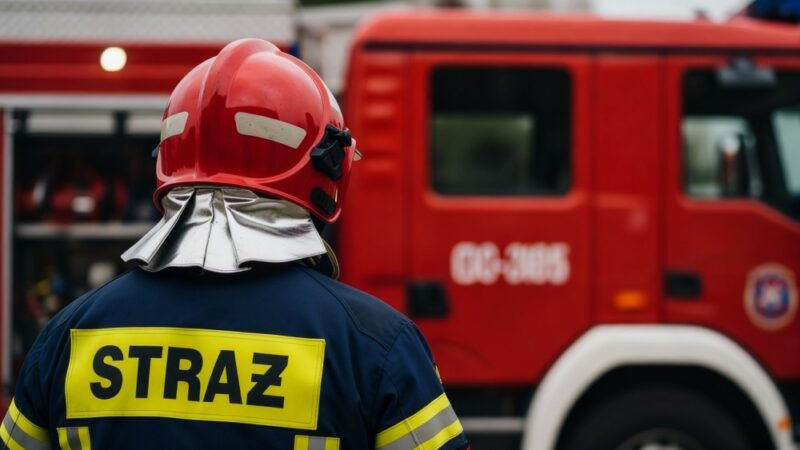 Nowi strażacy w Słupsku: uroczyste ślubowanie funkcjonariuszy