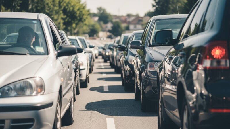 Utrudnienia w ruchu drogowym w Czerwieńcu – kluczowe informacje dla kierowców