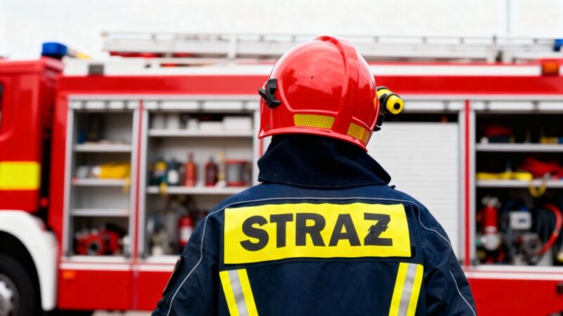 OSP Krępa Słupska wzmacnia bezpieczeństwo mieszkańców dzięki nowemu sprzętowi