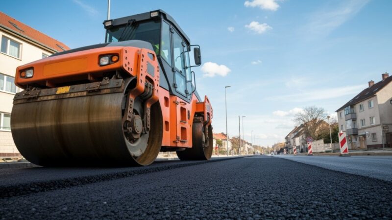 Utrudnienia w ruchu na ul. Kaszubskiej z powodu budowy drogi rowerowej