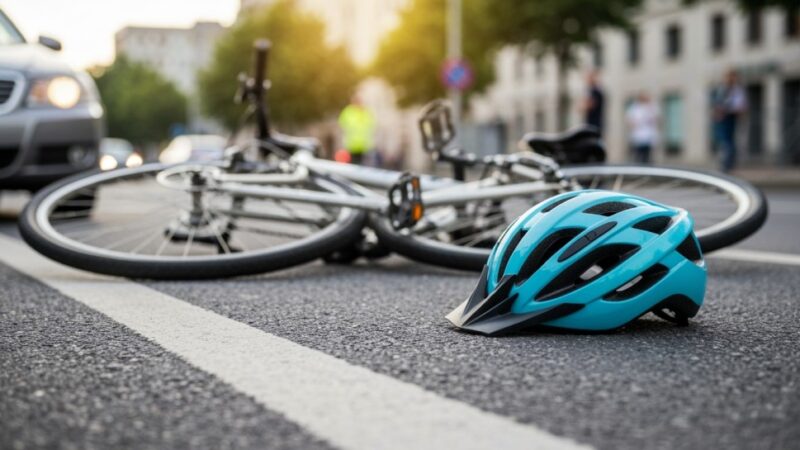 Wypadek rowerzystów z dostawczakiem w Gogolewku: Policja bada okoliczności zdarzenia