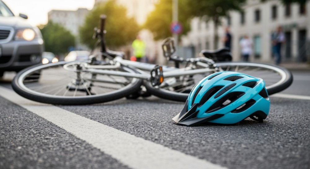Wypadek rowerzystów z dostawczakiem w Gogolewku: Policja bada okoliczności zdarzenia